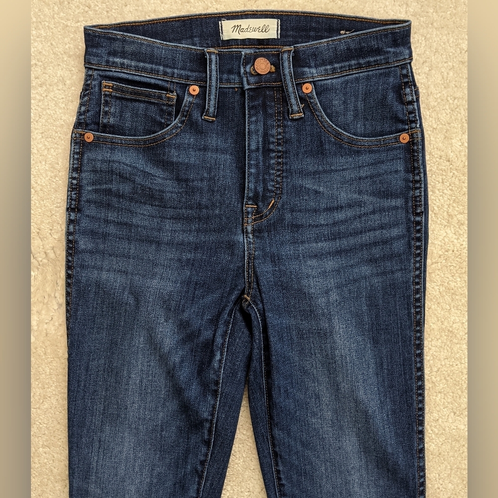Madewell skinny blue jeans 24 waist - Picture 3 of 10